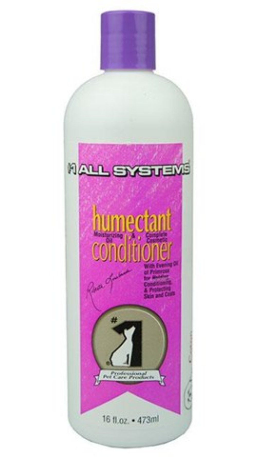 #1 All Systems 473ml Hemectant Moisturizing Oil Conditioner Hundepflege Katzen