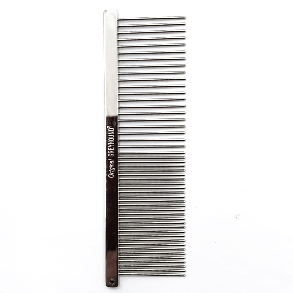 Greyhound comb fine/medium 440N original fein/medium ca. 11 cm Kombinationskamm