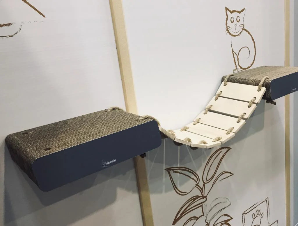 Planum Katzenbrücke zur Wandmontage – Abenteuer & Spielspaß für Katzen