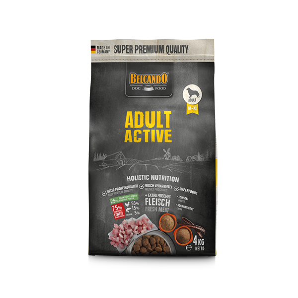 Belcando Trockenfutter Adult Active Geflügel und Fisch