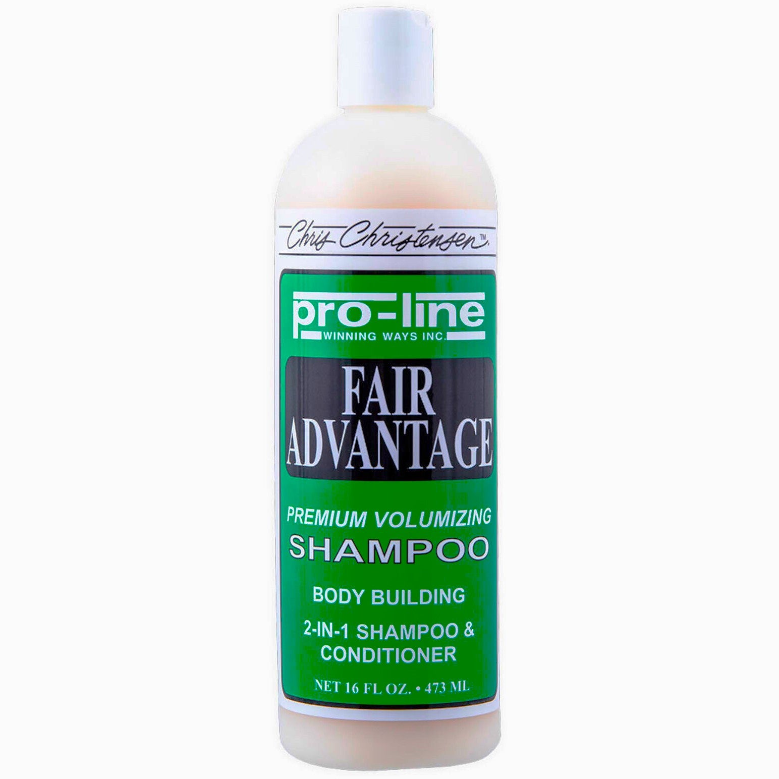 Chris Christensen Pro-Line Fair Advantage Volumizing 2 in 1 Shampoo & Conditioner für Hunde und Katzen