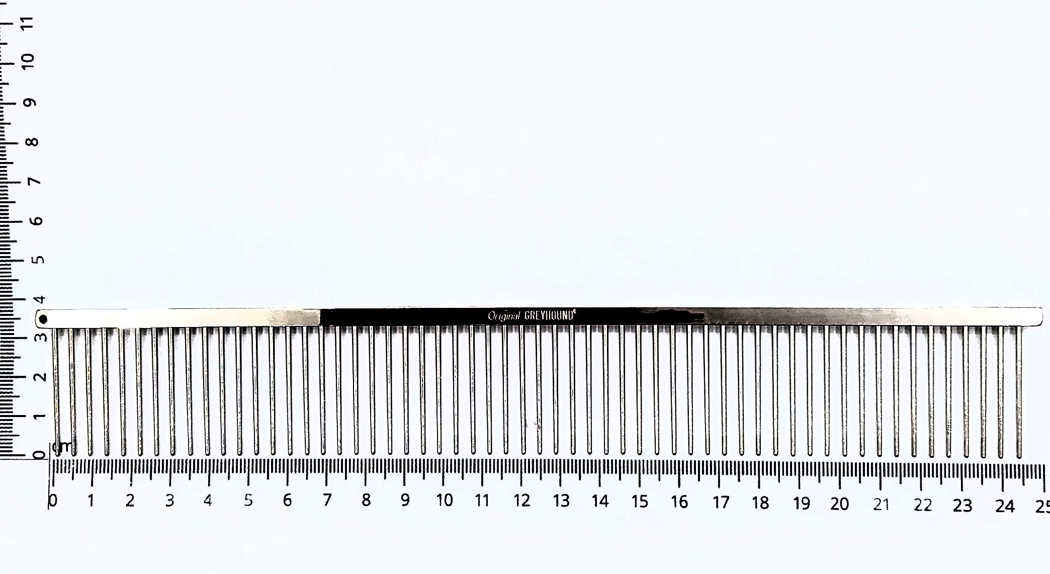 Greyhound Comb 950N, Pudelkamm, Frisierkamm für Langhaar, Halblanghaar mit dichtem Fell, grob gezahnt