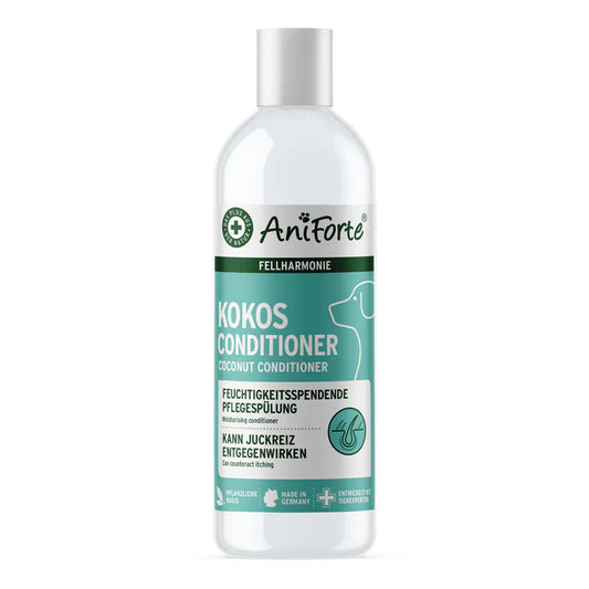 AniForte Fellharmonie  Conditioner Kokos - ohne Silikone und Farbstoffe für alle Rassen und Felltypen, 200ml