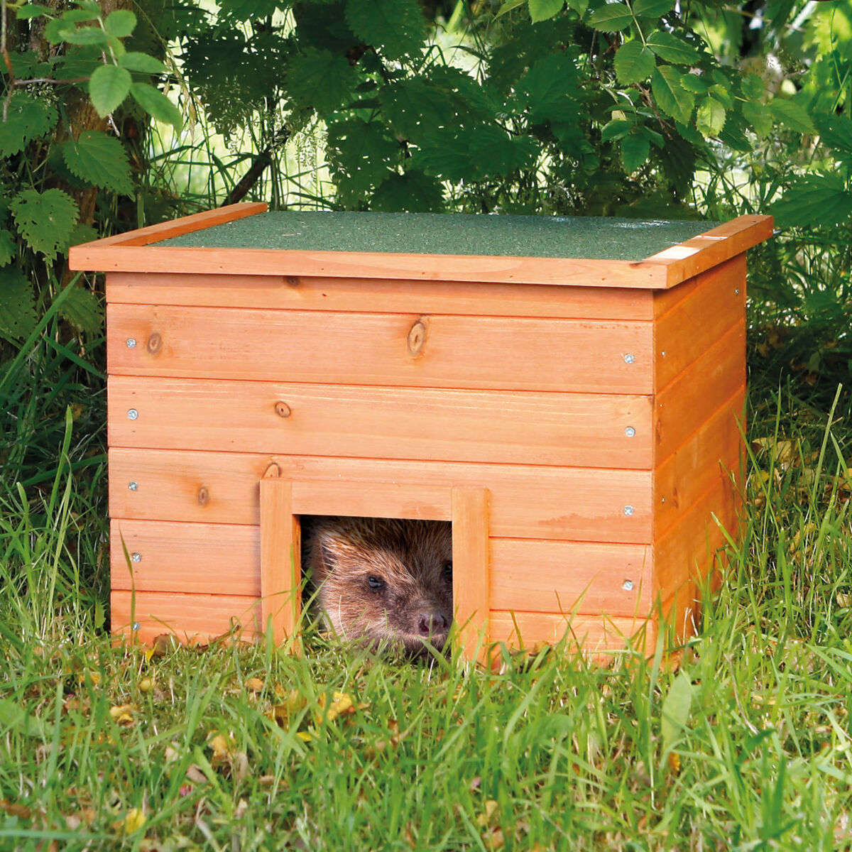 Trixie Igelhotel - natura outdoor Qualität für Wildtiere, Zuhause für Igel, Igelhaus für den Garten