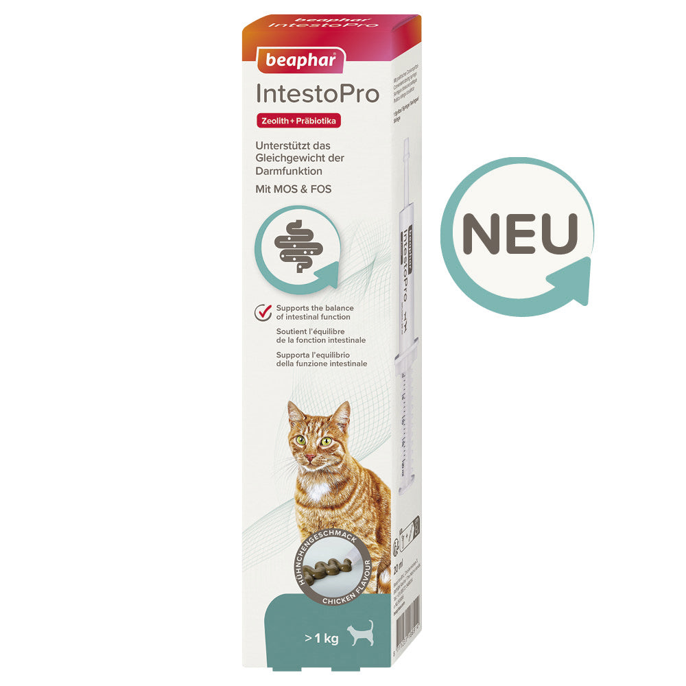 Beaphar IntestoPro Paste - Nachfolger von RETO - für Katzen, 20ml