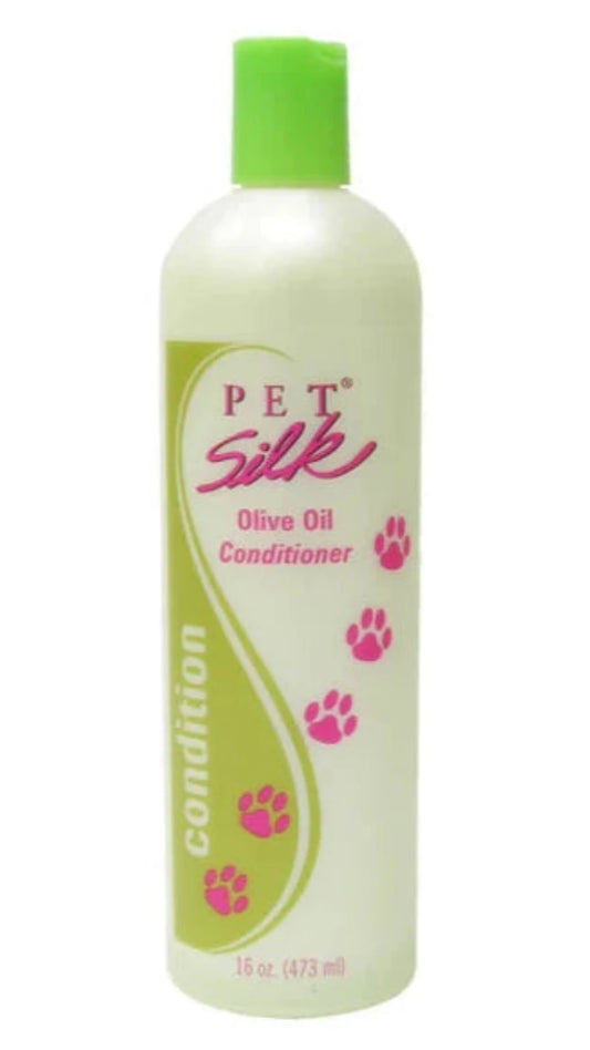 Pet Silk Olive Oil Conditioner 473ml Pflegespülung Hundepflege Katzepflege