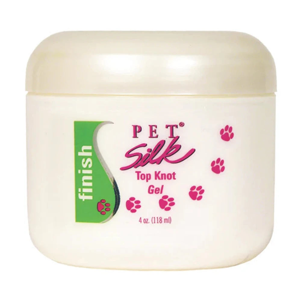 Pet Silk Top Knot Gel, Haargel Stylinggel Hundepflege Hundeausstellung, 118ml