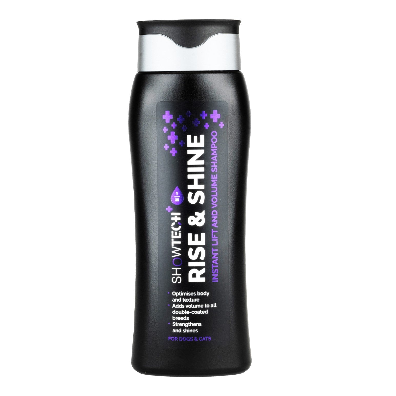 Show Tech+ Rise & Shine Shampoo, Lifting- und Volumenshampoo für Hunde und Katzen