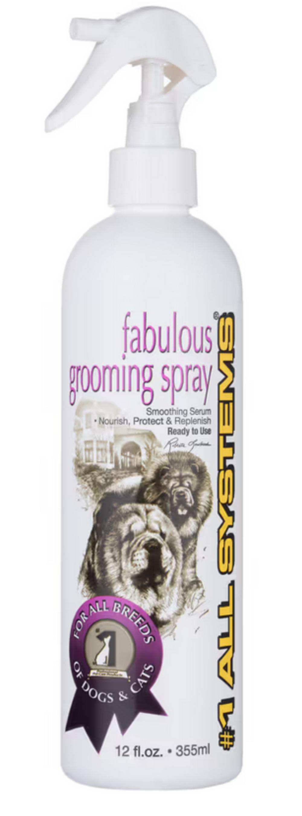 #1 All Systems Fabulous Grooming Spray Kämmhilfe Verfilzungen Katzenpflege Hunde