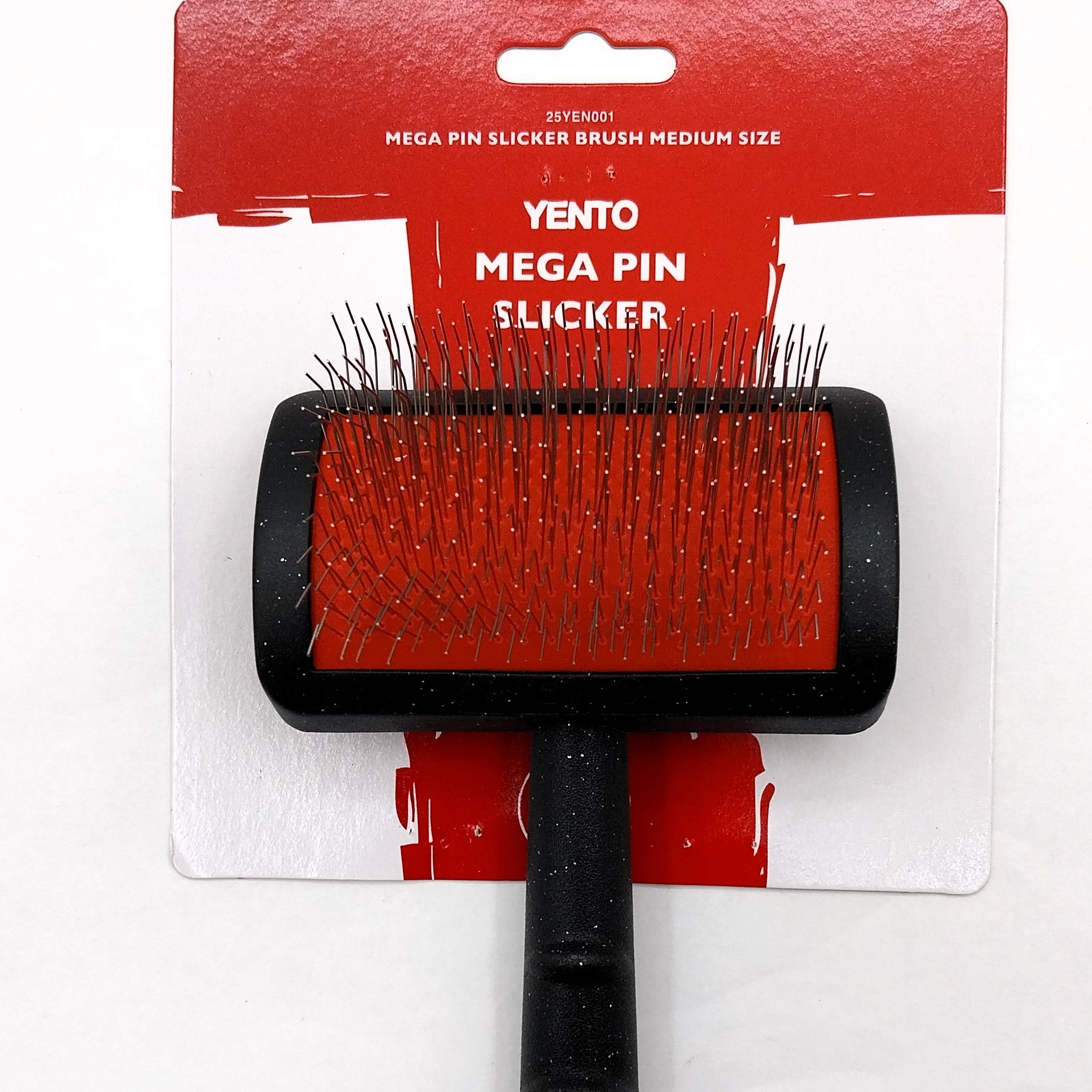 Yento Mega Pin Slicker Brush in Medium und Large, speziell für langes und dichtes Fell