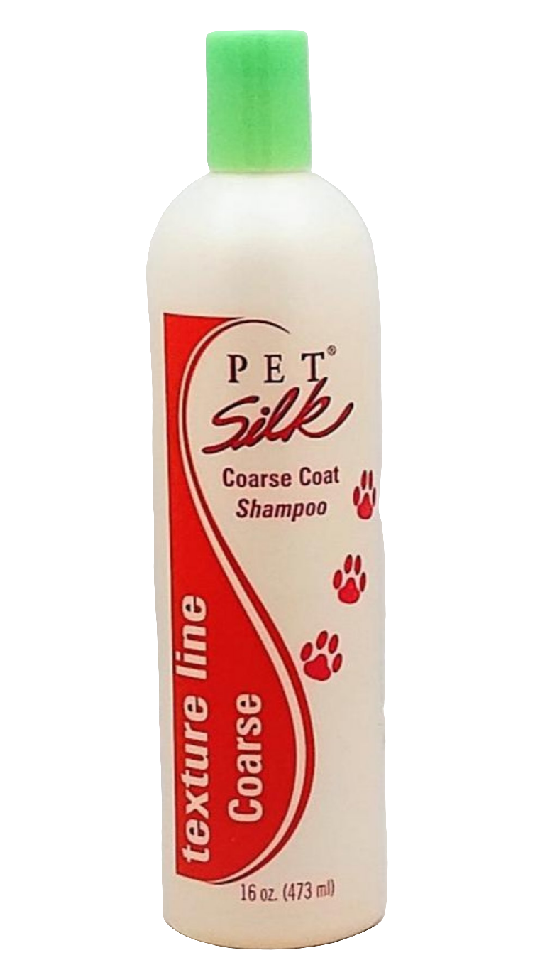 Pet Silk Coarse Coat Shampoo, Shampoo für raues/grobes Hundefell, Katzenfell, 473ml