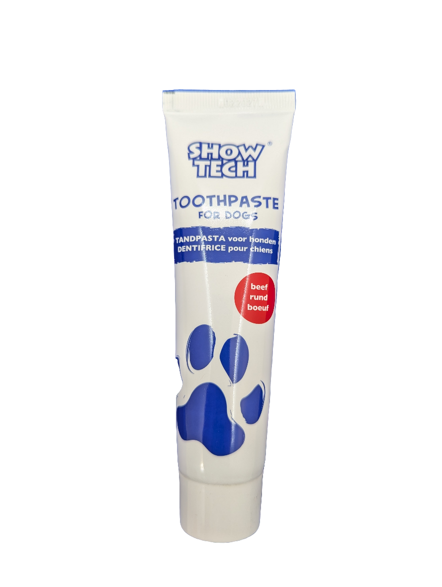 Show Tech Toothpaste, Zahnpasta, 2 leckere Geschmacksrichtungen  für Hunde und Katzen, 85gr