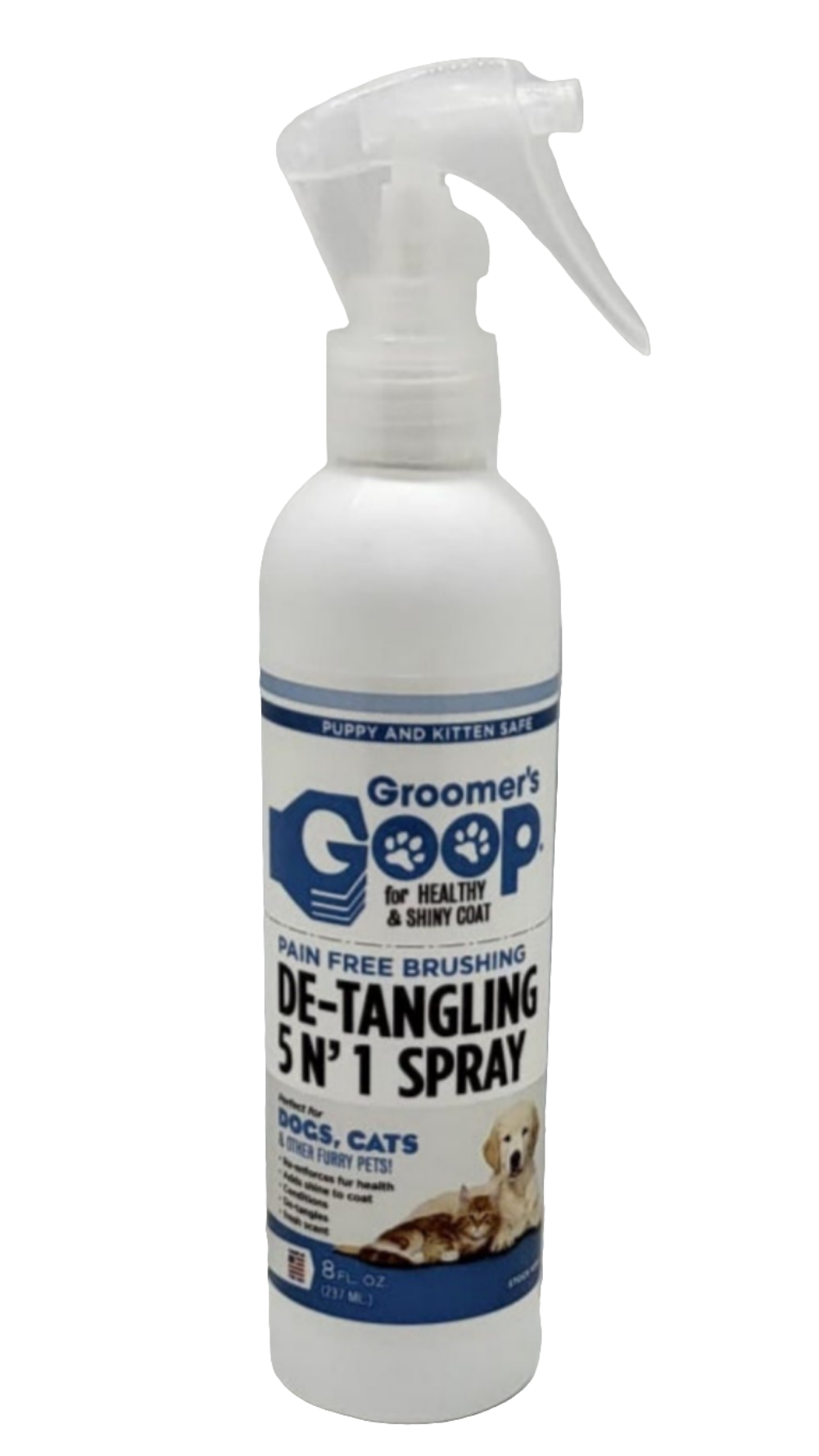 Groomer's Goop 5 N' 1 Leave In Spray, Leave-In Spray Conditioner 236ml