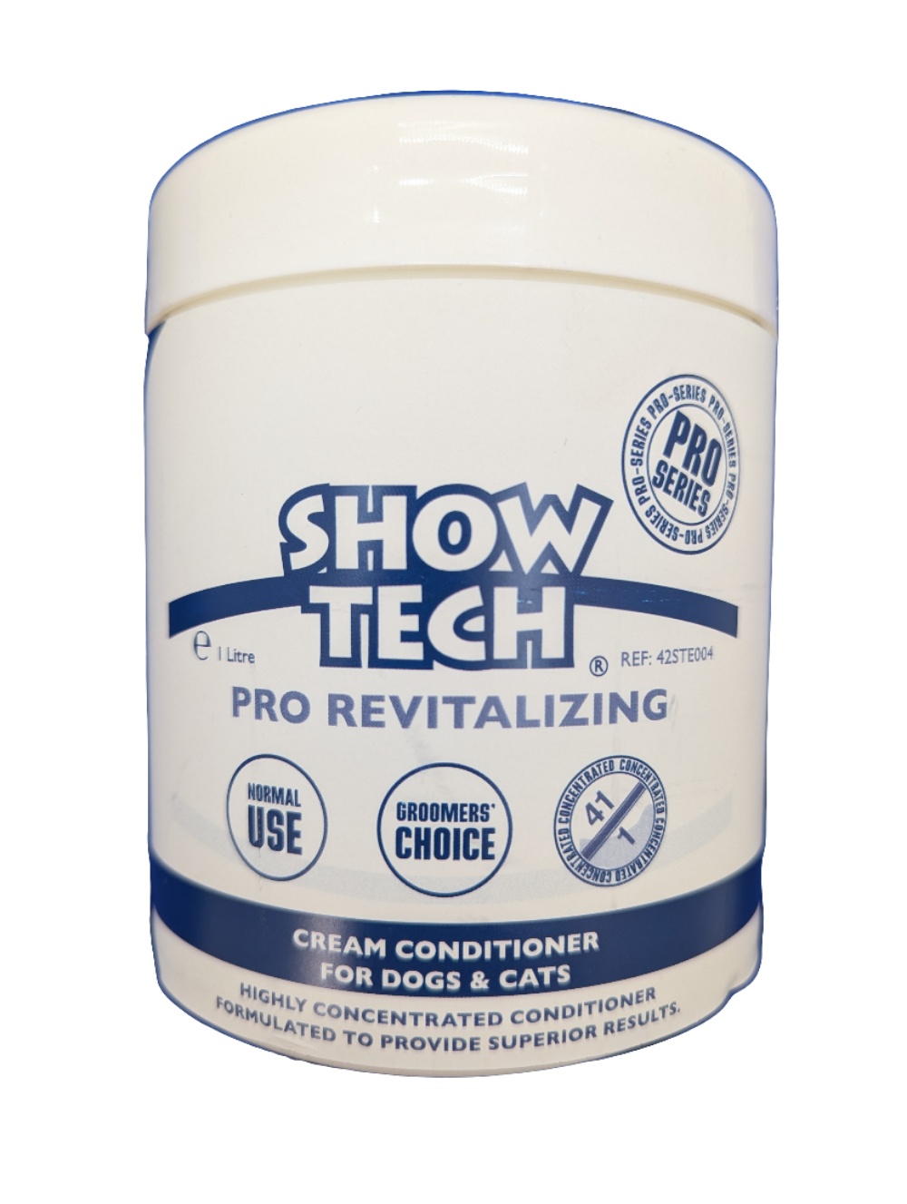 Show Tech Pro Revitalizing Creme Conditioner 1L Haarkur Hundepflege Katzenpflege