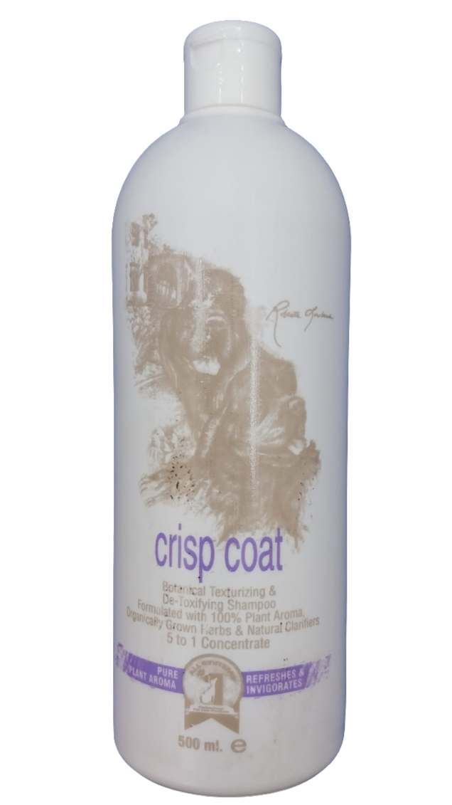 #1 All Systems Crisp Coat Botanical Shampoo, Coarse Coat Shampoo für hartes Fell