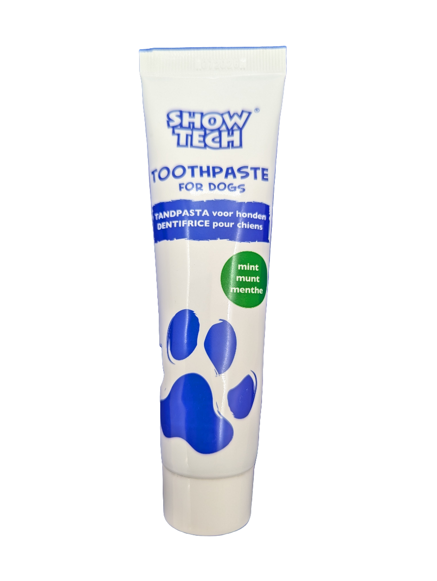 Show Tech Toothpaste, Zahnpasta, 2 leckere Geschmacksrichtungen  für Hunde und Katzen, 85gr