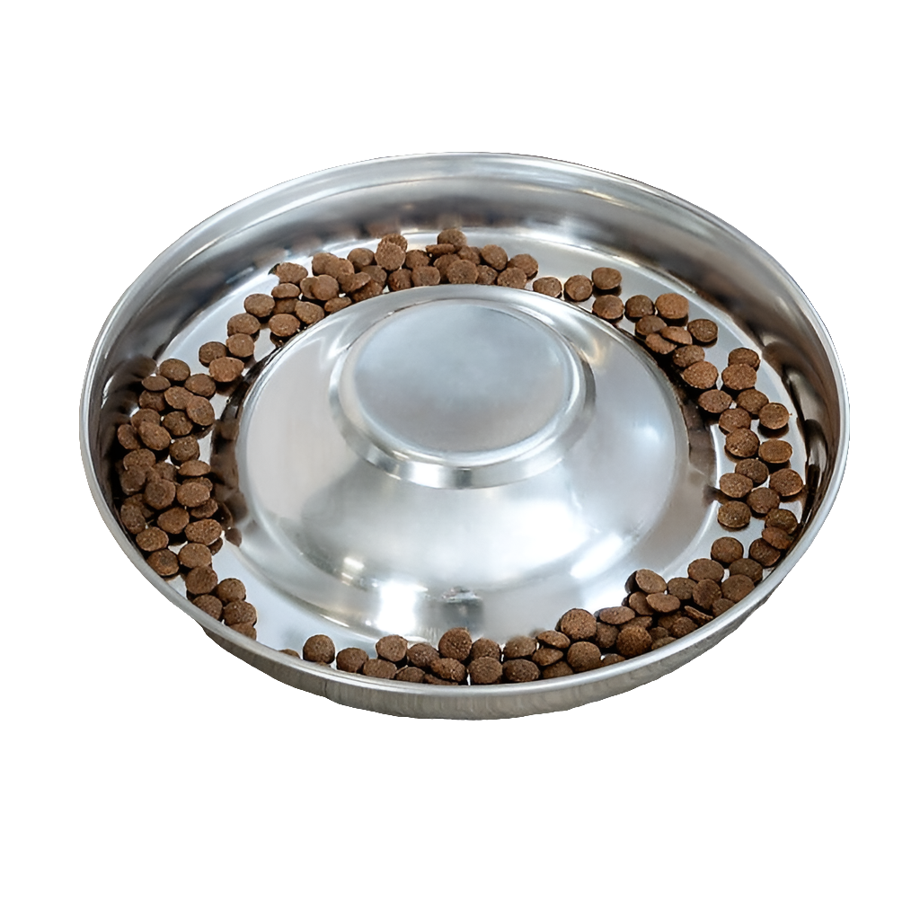 Welpennapf, Puppy Feeding Dish, Futternapf für Welpen und Kitten, Edelstahl spülmaschinengeeignet