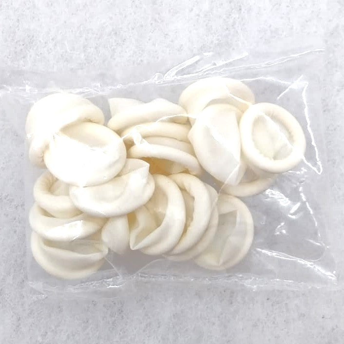 Einweg Trimm Fingerlinge, Trimmfingerlinge Latex, Finger Condoms in 4 Größen