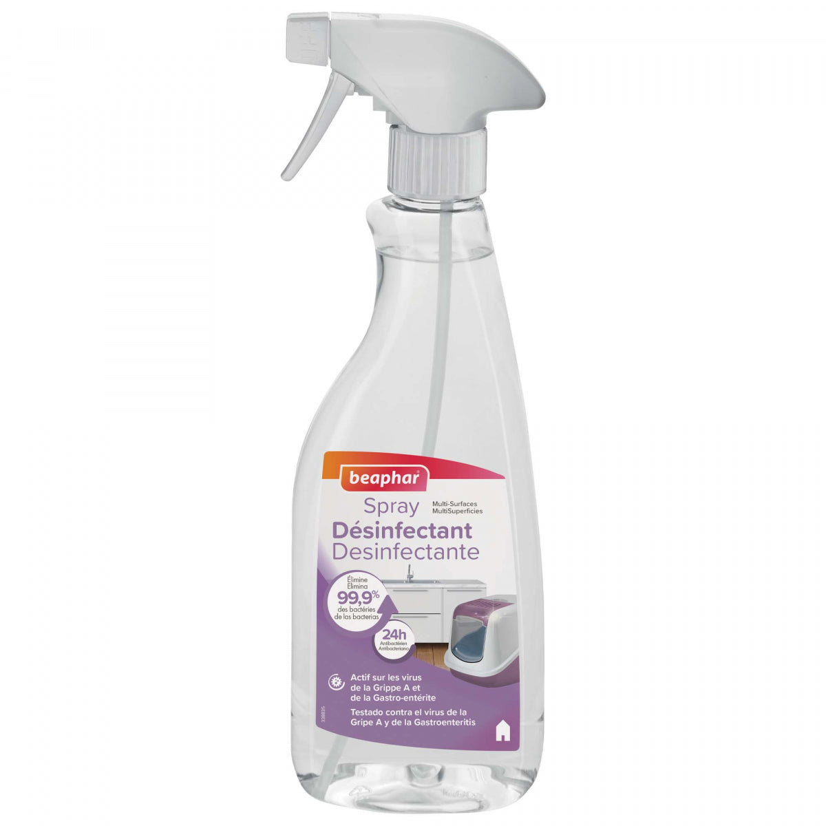 Beaphar Desinfektionsspray Flächendesinfektion 500ml