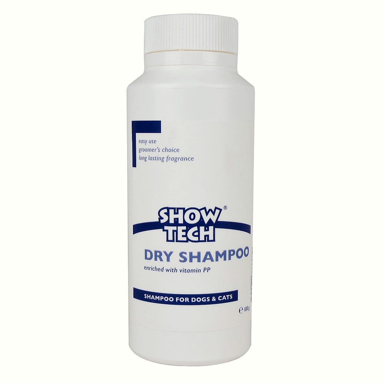 Show Tech Dry Shampoo Puder 100g Trockenshampoo Katzenshampoo Hundeshampoo