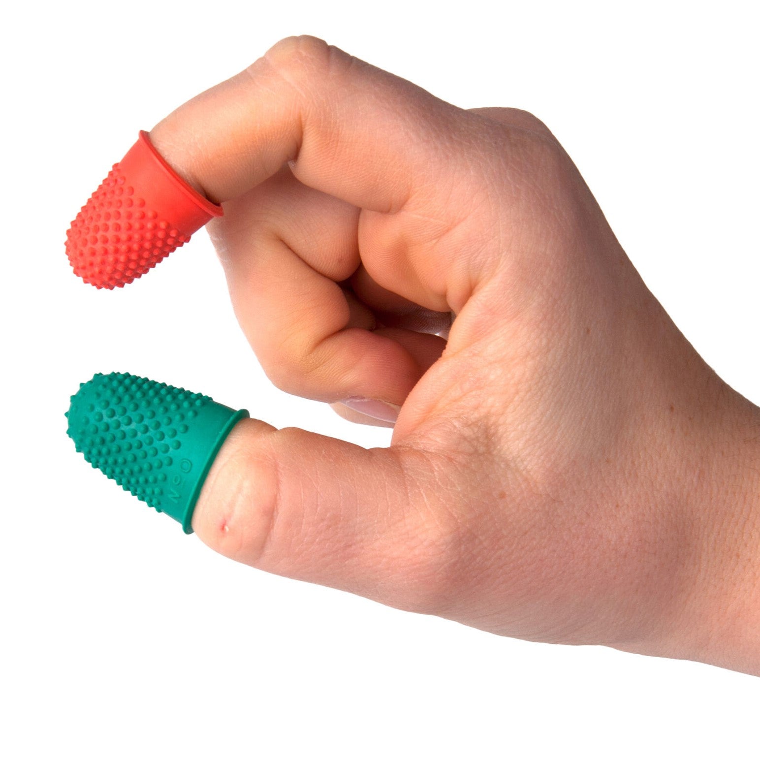 Show Tech Rubber Stripping Thimbles, Gummi-Trimmfingerlinge mit feinen Noppen zum Handtrimmen