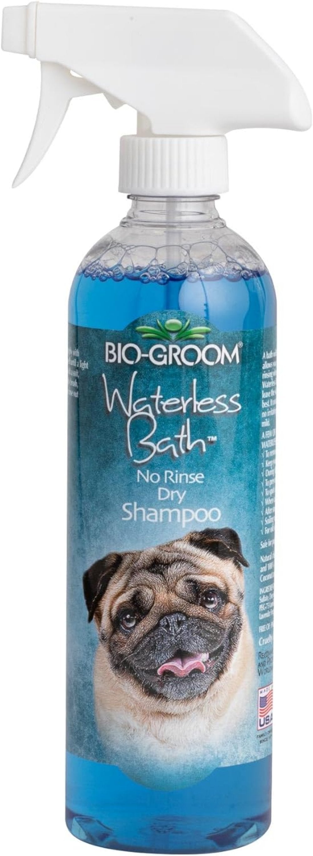 Bio Groom Waterless Bath, No Rinse Shampoo Trockenshampoo für Hunde und Katzen