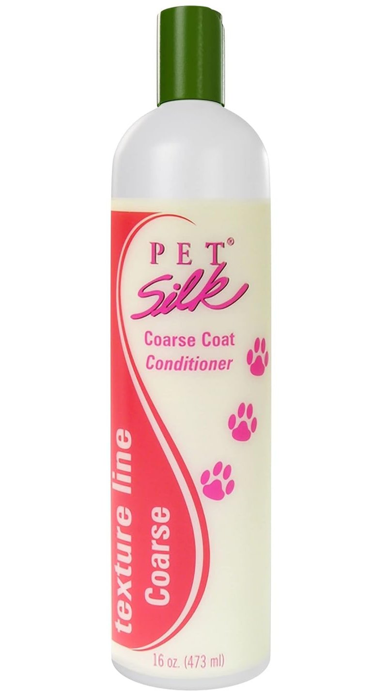 Pet Silk Coarse Coat Conditioner, Pflegespülung für raues/grobes Hundefell, Katzenfell, 473ml