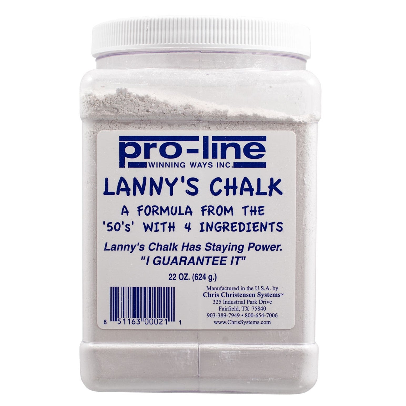 Chris Christensen Pro Line Lanny's Terrier Chalk, Lanny's Terrier Trimmkreide, 624 gr