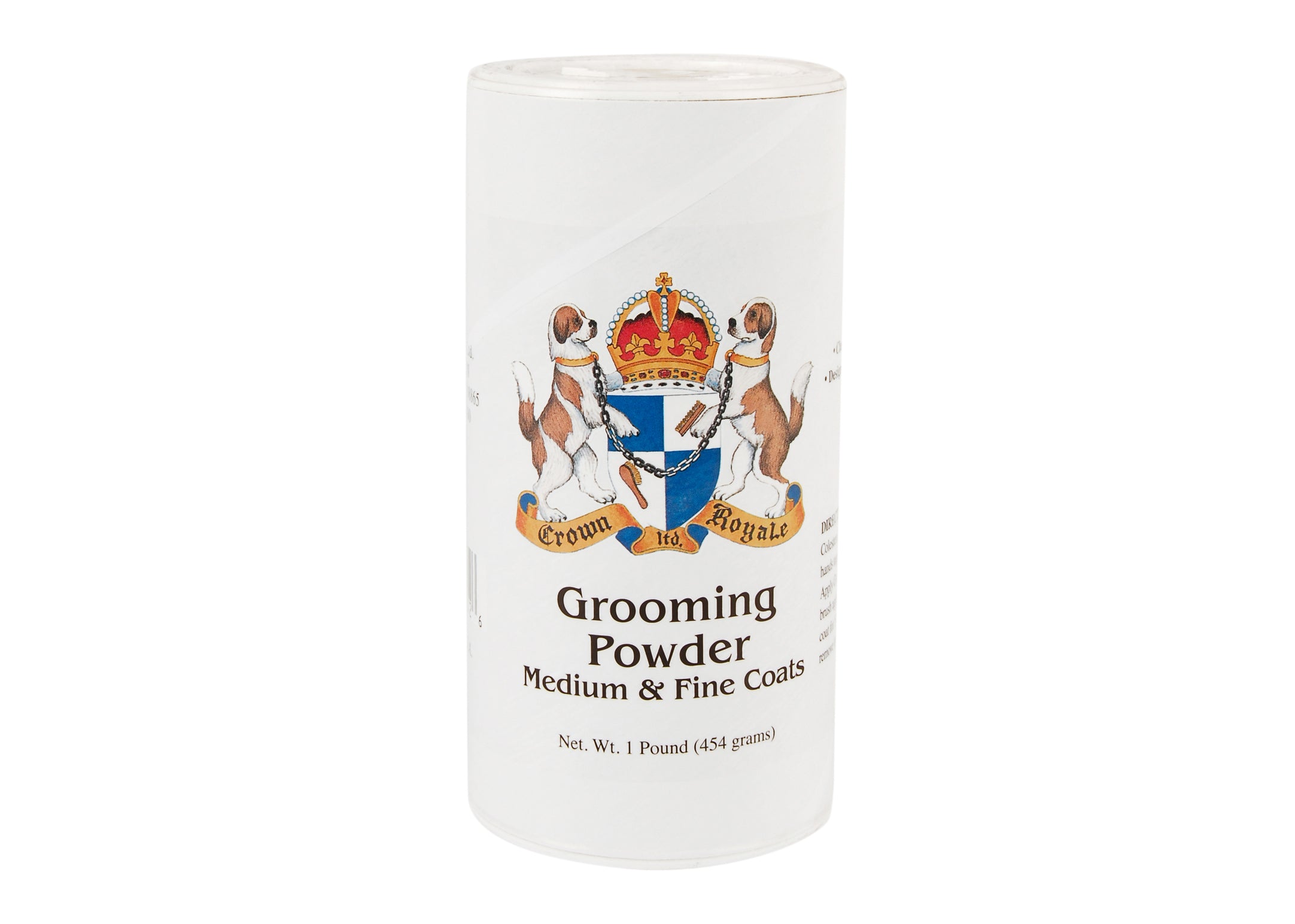 Crown Royale Grooming Powder, Medium & Fine Coats, Trimmpuder für feines, mittelfeines Fell, 450 g