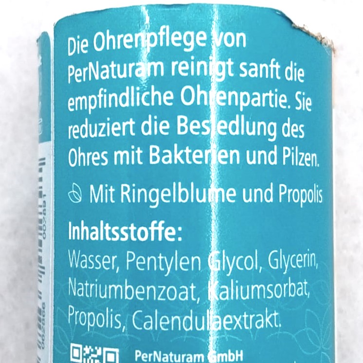 PerNaturam Calendula Ohrenpflege mit Ringelblume und Propolis, für alle Tierarten, 50ml