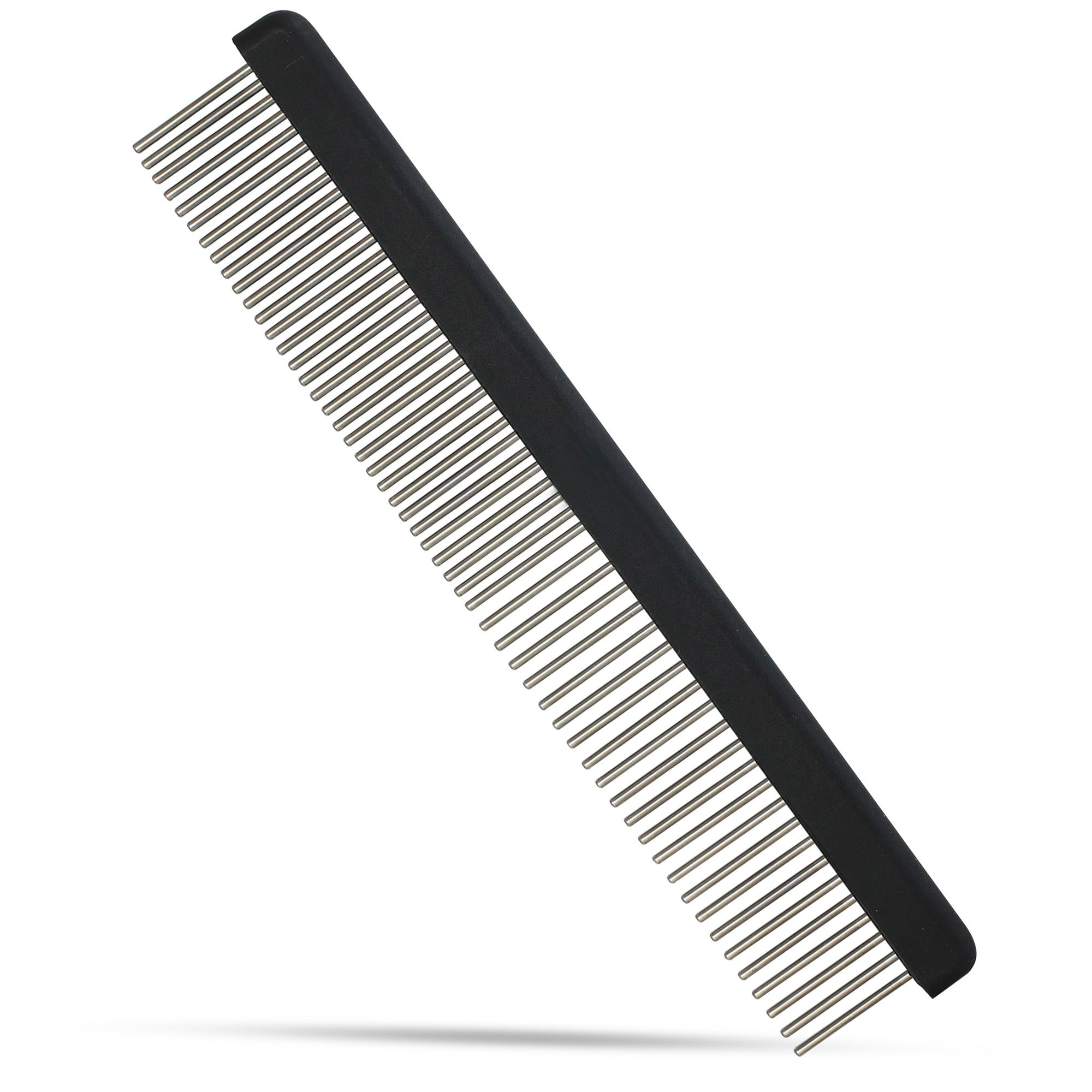 Untangler Professional Groomer II Comb, zweigeteilter Profikamm mit extralangen rotierenden Pins