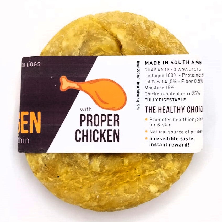 Chewllagen Chicken Donut small, Kausnack für Hunde - mit Kollagen