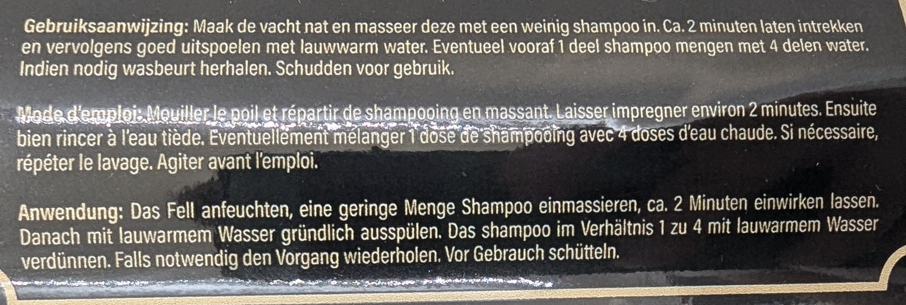 Jean Peau Elegance Shampoo für dichtes hängendes Fell Hunde und  Katzenshampoo