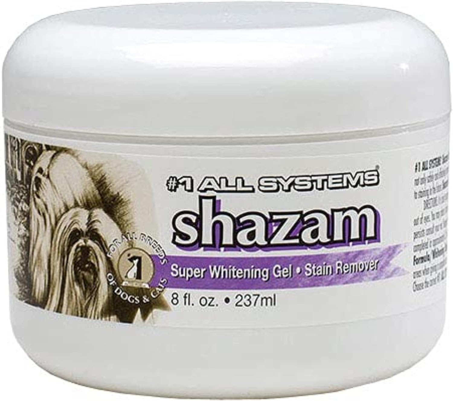 #1 All Systems Super Whitening Gel Shazam 237ml Fleck- und Tränenflussentferner