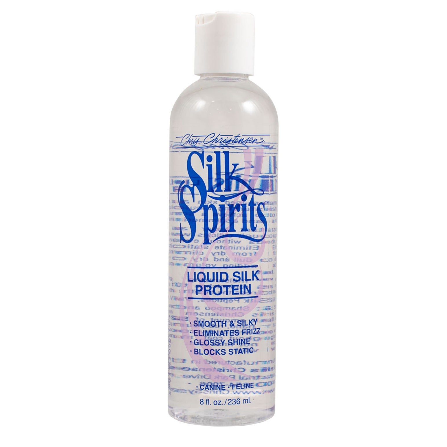 Chris Christensen Silk Spirits Liquid Silk Protein, Seidenserum Feuchtigkeit für Fellglanz, antispliss