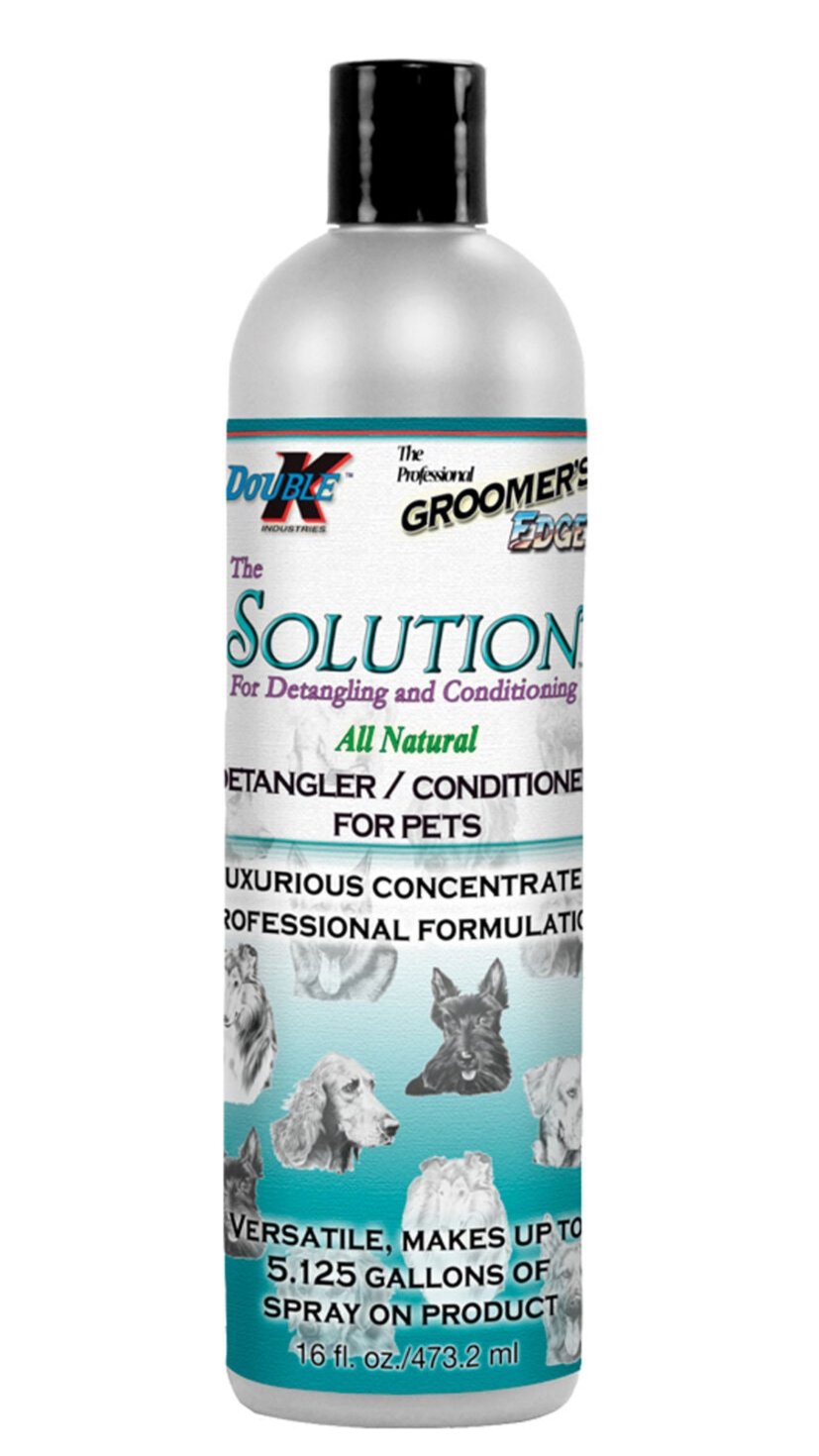 Double K Groomers Edge The Solution for Detangling and Conditioning Spülung Kämmhilfe