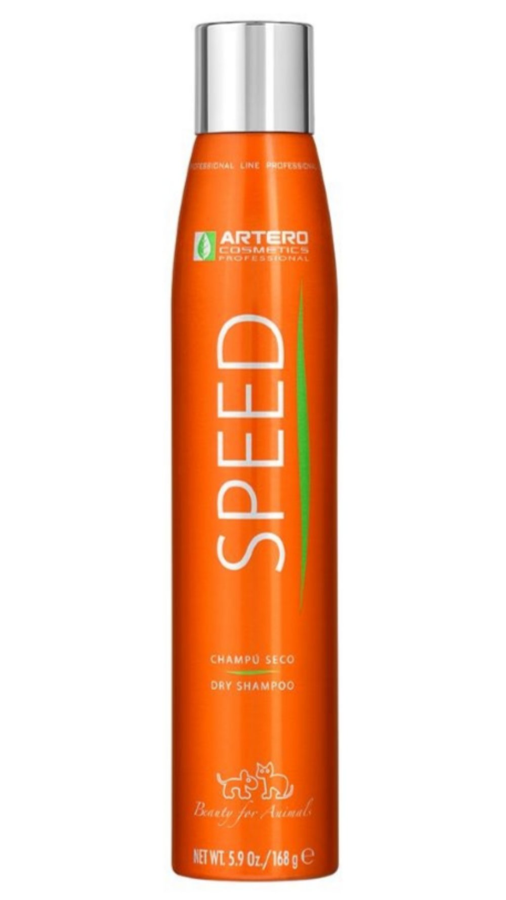 Artero Speed Shampoo Trockenshampoo 300ml Schnellshampoo Hunde Katzenshampoo