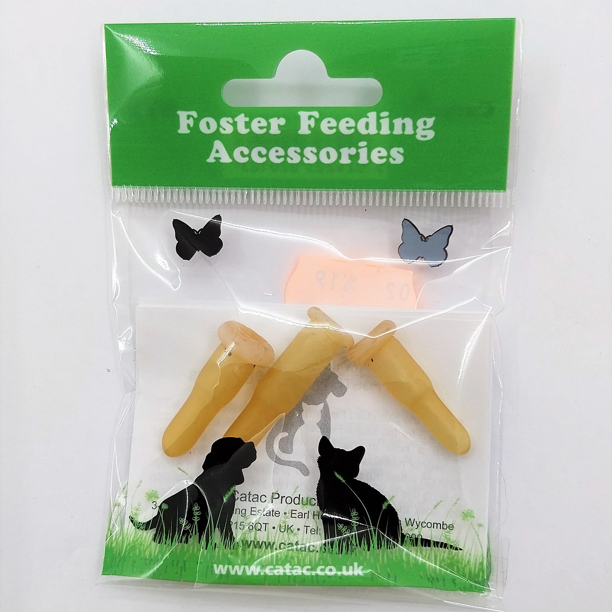 Catac Spare Teats Ersatzsauger für Catac Foster Feeding Bottle, 3 Größen