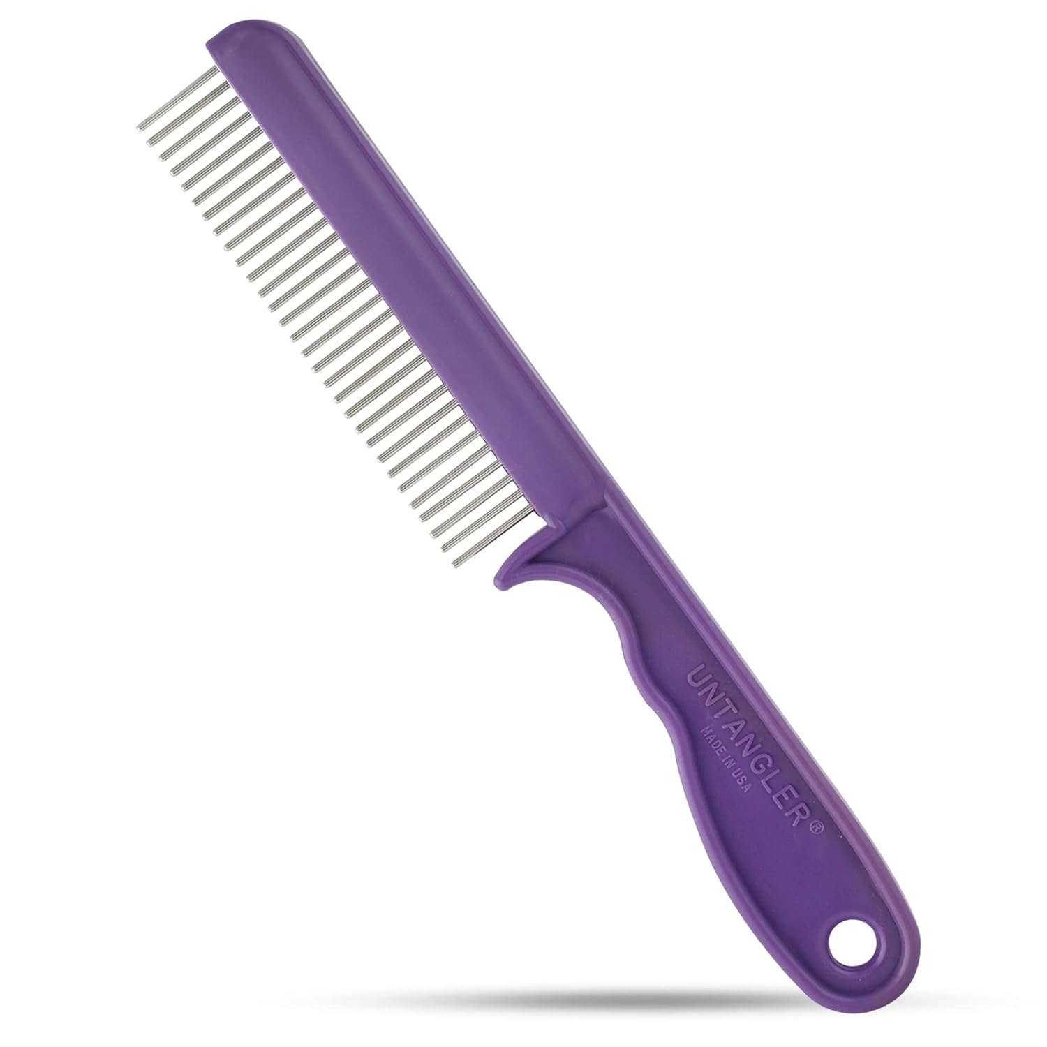 Untangler Super Groom Comb, Haustierkamm mit rotierenden Zähnen - Bestseller für kleine Rassen