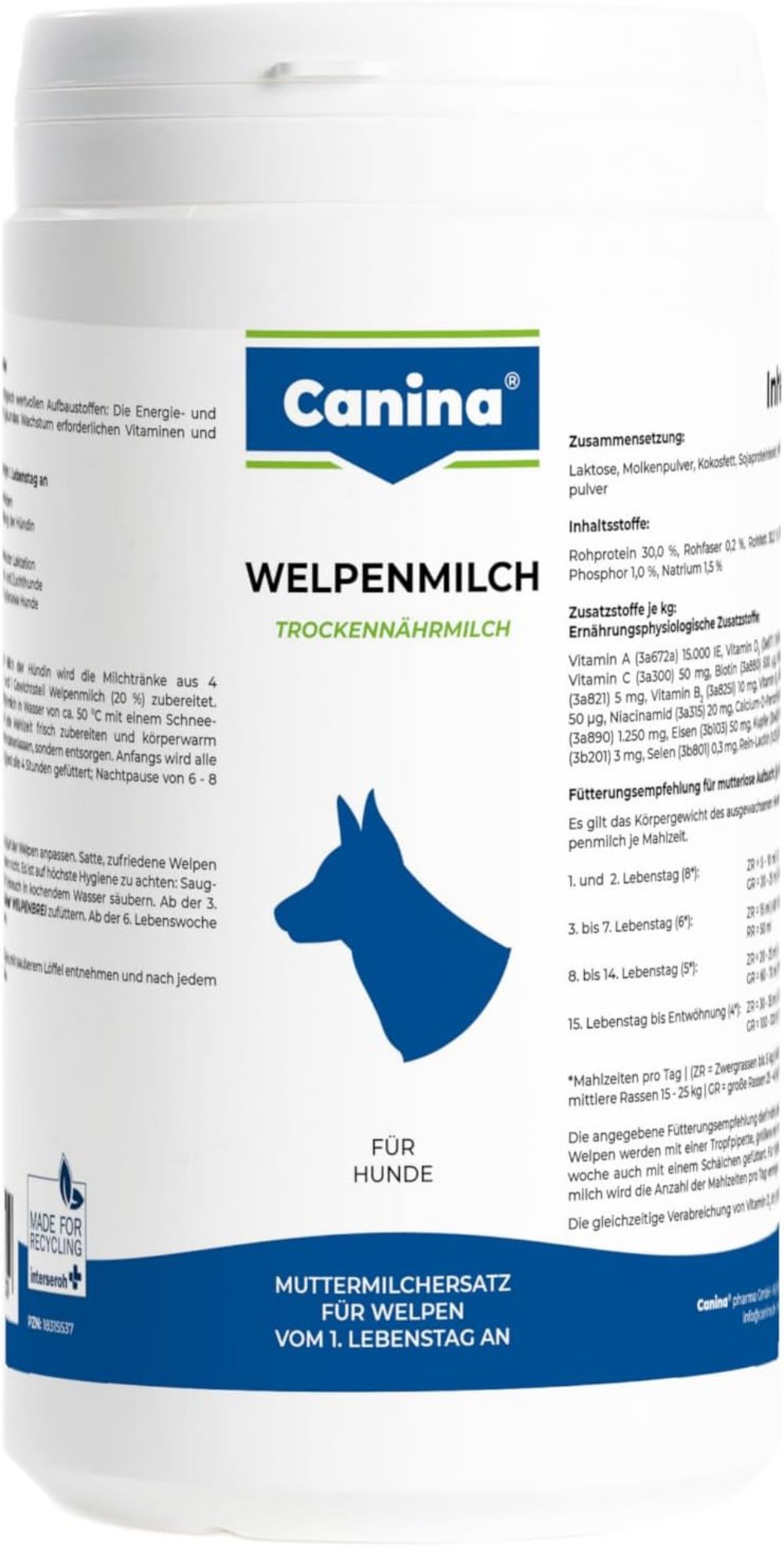 Canina Welpenmilch