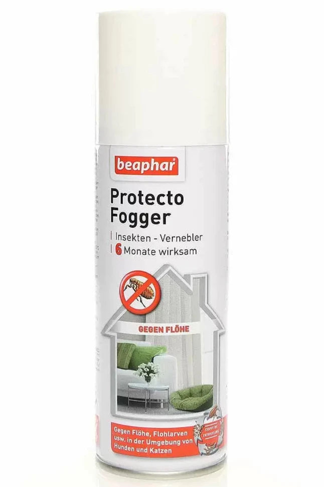 Beaphar Protecto Fogger Insekten-Vernebler Zecken Flöhe Parasitenspray Raumspray