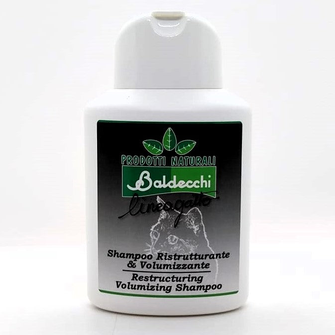 Baldecchi Shampoo Ristrutturante Volumizzante, Regenerierendes Shampoo mit Volumeneffekt für Katzen