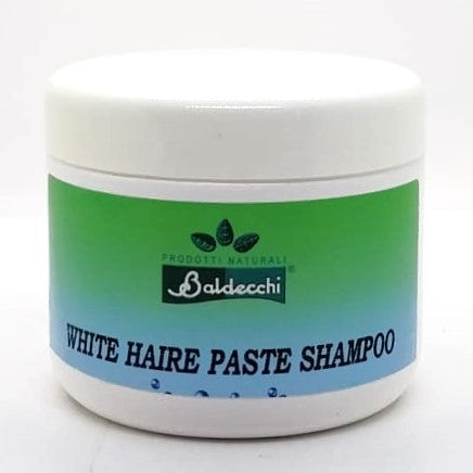 Baldecchi Shampoo in Pasta Manti Bianchi, White Hair Paste Shampoo, Shampookonzentrat für weißes Fell Katze und Hund