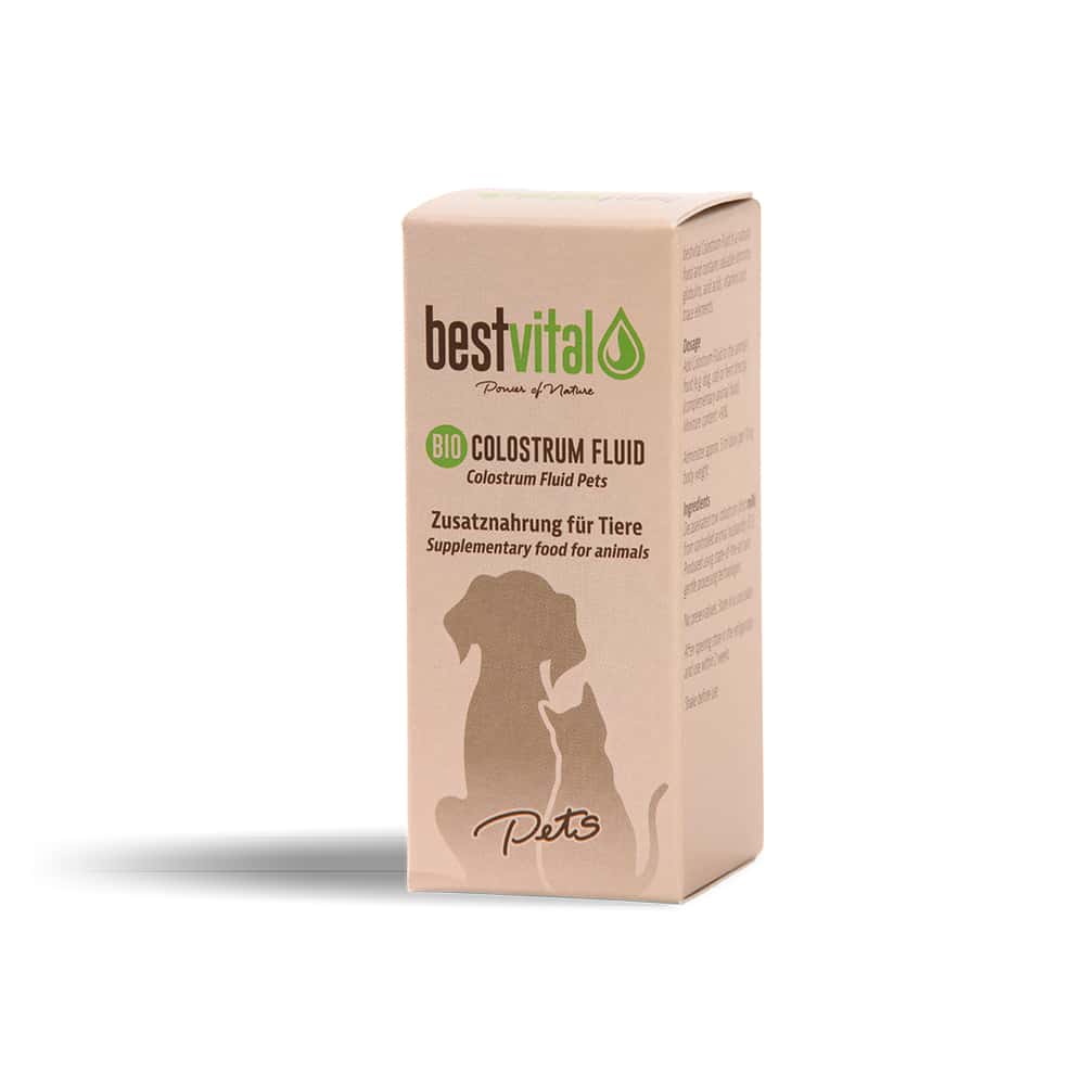 Bestvital® BIO Colostrum Fluid für Ihr Tier, 60ml