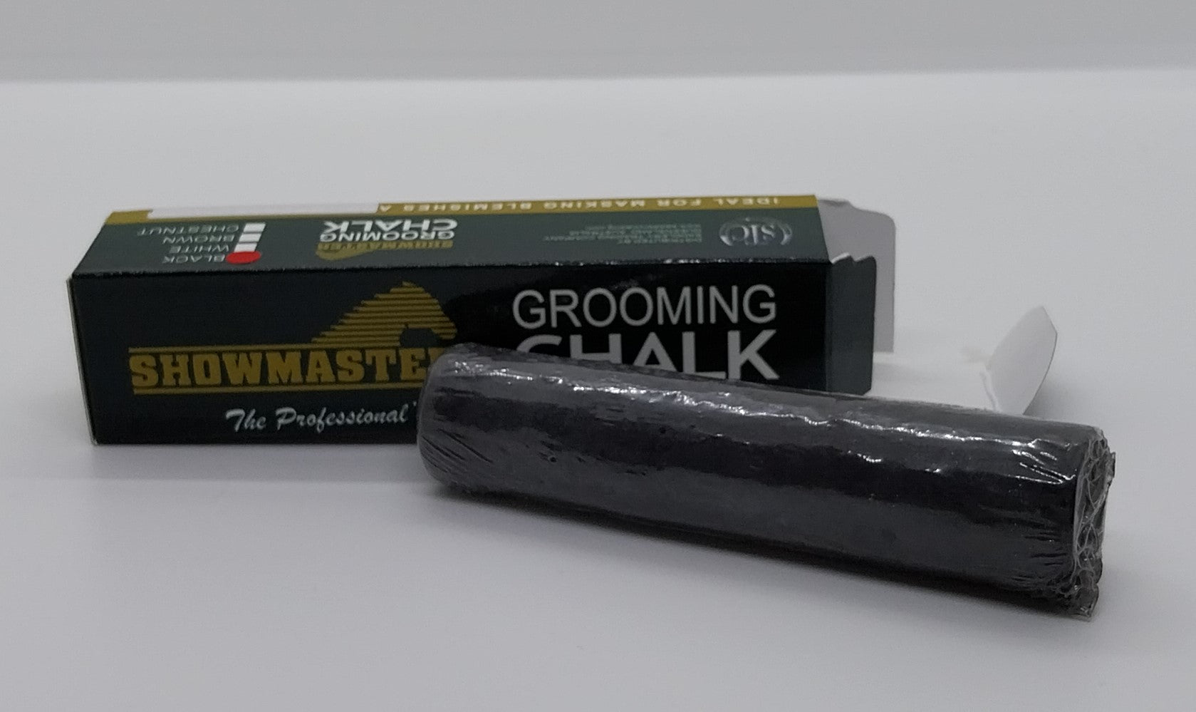 Showmaster Grooming Chalk, Abdeckchalk Farbkreide 4 Farben, für Hund Katze Pferd